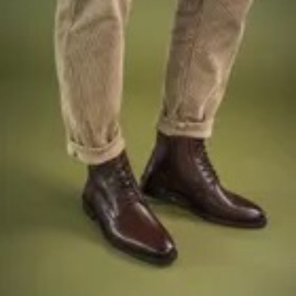 Bocage innovation brown leather ankle boots main image 10